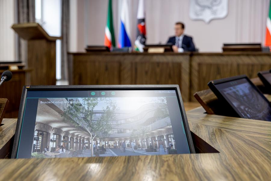 Метшину представили 13 проектов строительства и реконструкции исторического центра Казан