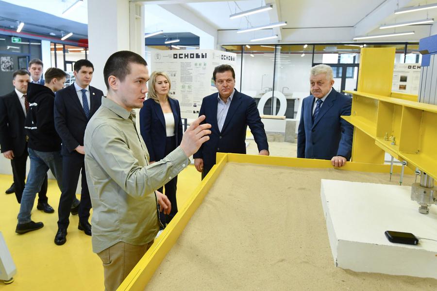 Мэр Казани оценил новый научно-образовательный центр в КГАСУ