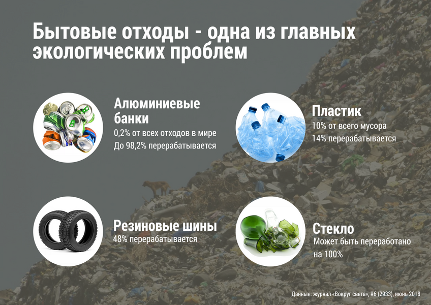 Проблемы отходов в россии. Проблемы экологии.