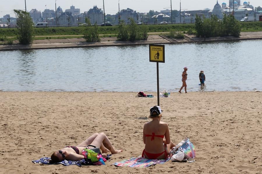 Казанские пляжи проверяют на пригодность к отдыху