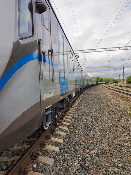 В Казани антиковидный поезд выйдет на линию метро после пуско-наладочных работ