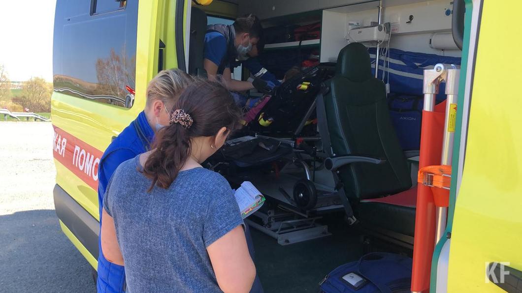 В аварии в Нижнекамском районе «Приора» запрыгнула на «Приору»