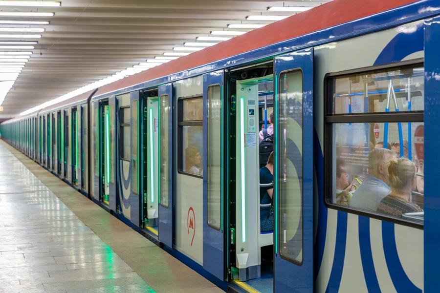 В казанском метро готовятся для выхода на линию вагоны нового поколения «Москва»