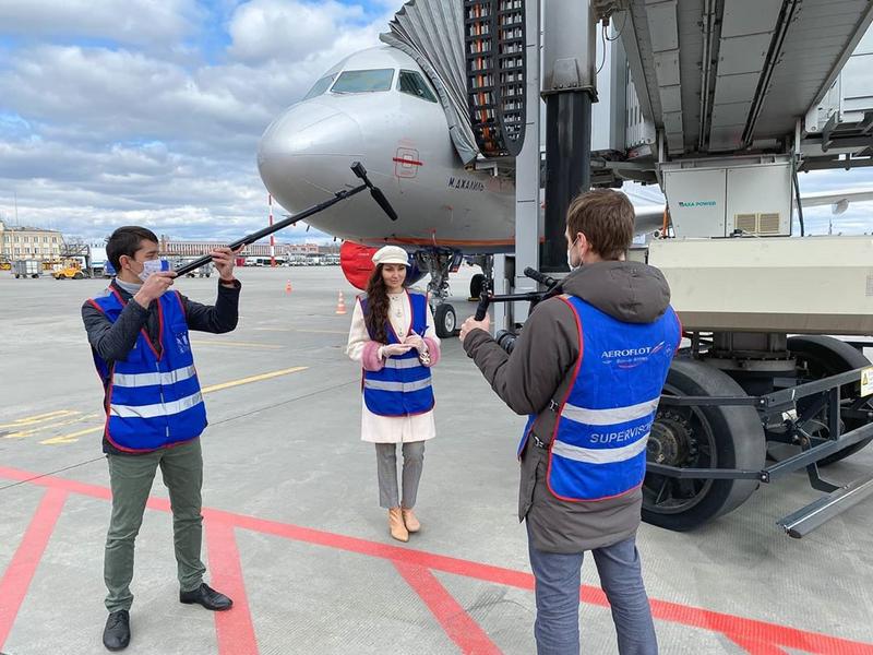 В первый рейс отправился лайнер «Аэрофлота» под именем Мусы Джалиля