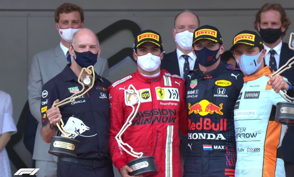 Воскресная гонка Монако: провал «Мерседеса», лидерство Ферстаппена и подиум «Феррари»