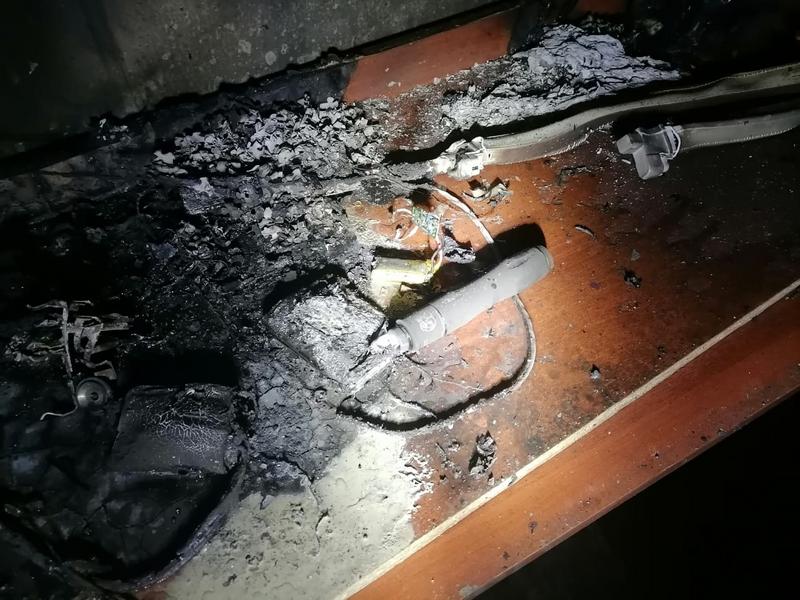 В нижнекамской многоэтажке начался пожар из-за электронной сигареты