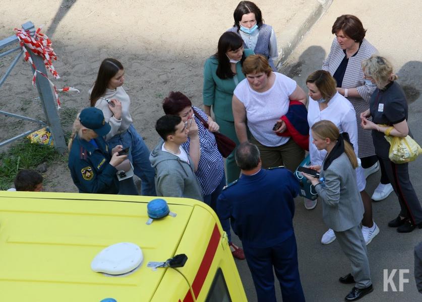 Раненые дети в Казани в школе