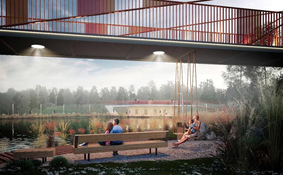 Появились эскизы будущего парка в ЖК «Салават Купере»