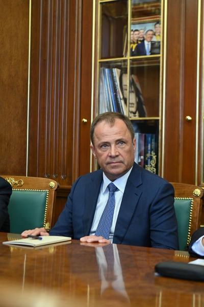 Минниханов встретился с секретарем Совбеза России и представителем президента России в ПФО