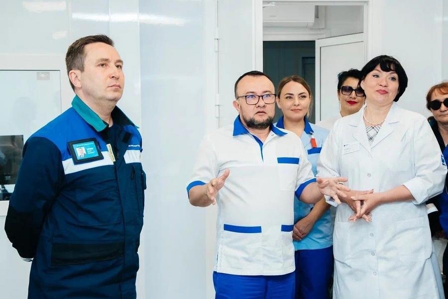 Новый компьютерный томограф поликлиники НКНХ поможет разгрузить нижнекамское здравоохранение Новый компьютерный томограф поликлиники НКНХ поможет разгрузить нижнекамское здравоохранение