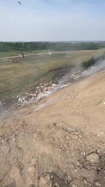 «Задымление ещё есть, но намного меньше»: Тимур Нагуманов рассказал о работах на тлеющем полигоне ТБО Альметьевска