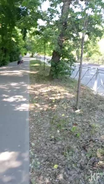 В Казани жители улицы Портовой пожаловались на открытый люк