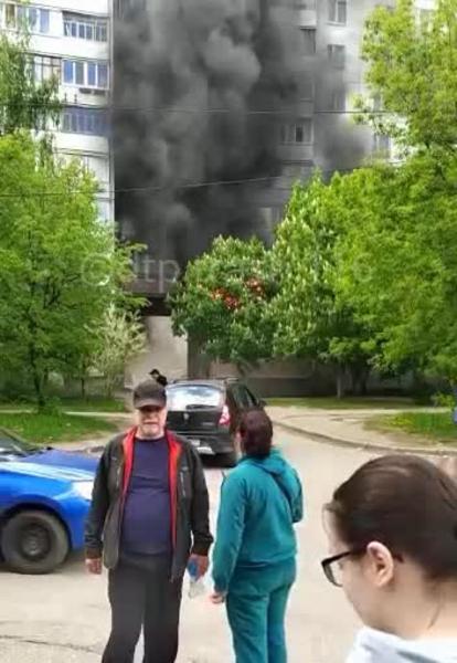 Казанские пожарные спасли из горящей квартиры на Лукина домашних питомцев