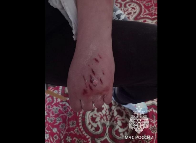 На Волге недалеко от поселка Васильево перевернулась моторная лодка