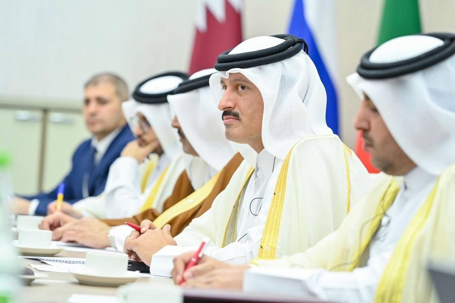 Минниханов встретился с замминистра торговли Катар