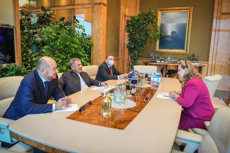 Минниханов: Отрадно, что Казань стала одним из основных пунктов «Императорского маршрута»