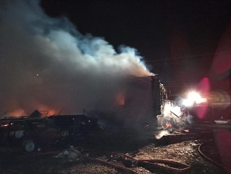 На пожаре в Татарстане один человек погиб, четверо пострадали