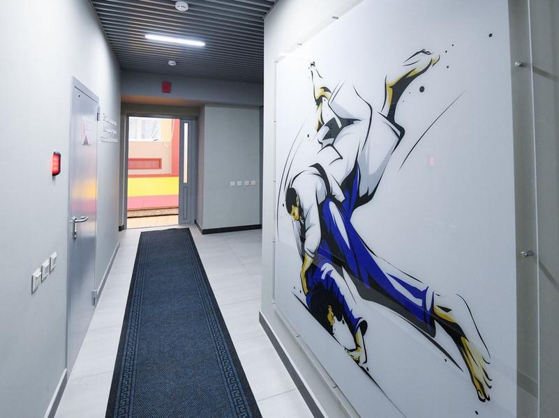 Ильсур Метшин оценил отремонтированный зал дзюдо в казанской школе олимпийского резерва «Тасма»