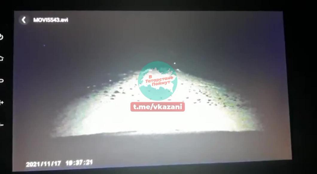 Жители Казани и Зеленодольска увидели падение метеора: момент попал на видео
