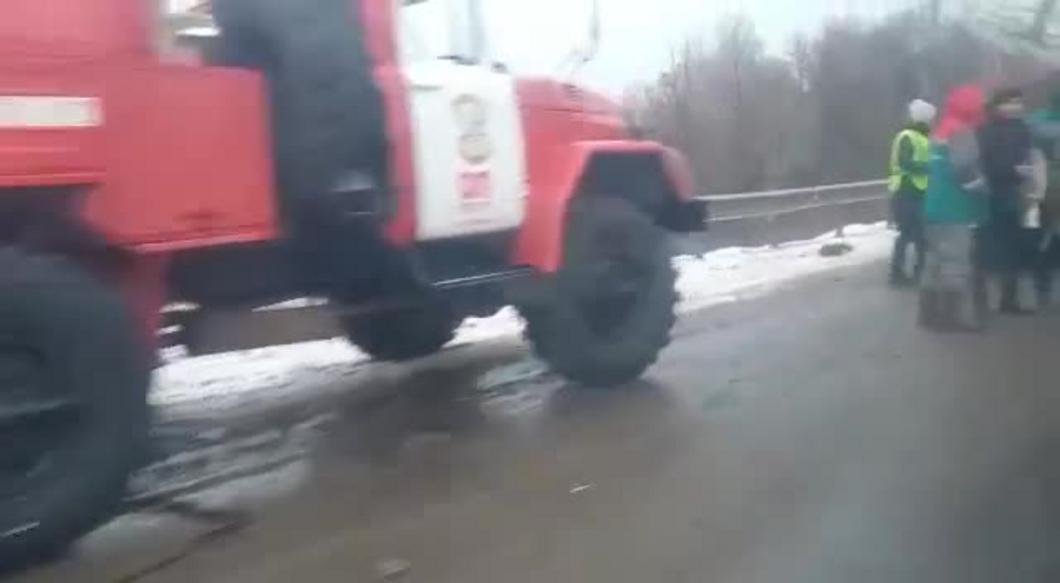 В Татарстане водитель легковушки погиб под колёсами КАМАЗа