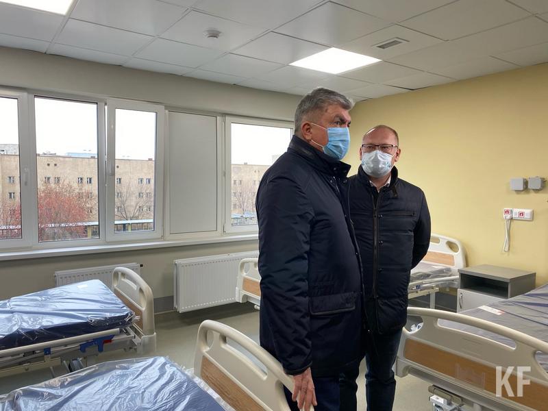 Наиль Магдеев: Задача закончить блок Б челнинской инфекционки до конца года