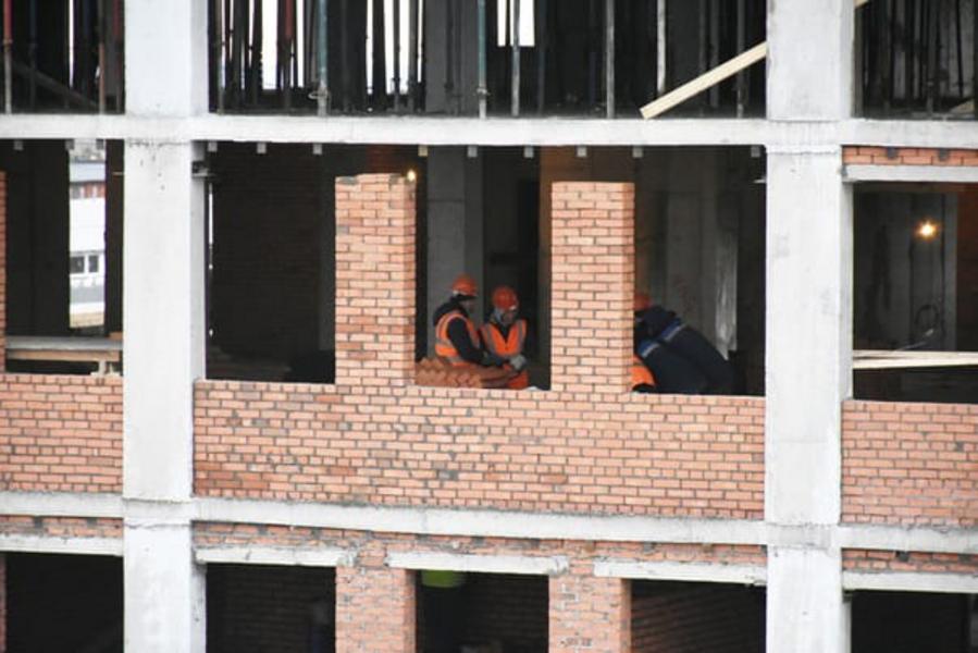 Почти на 100% готов каркас строящегося в Нижнекамске единого приемно-диагностического отделения