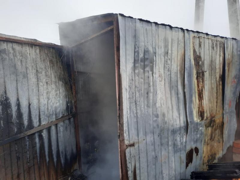 В Альметьевском районе в выходные сгорели две бани