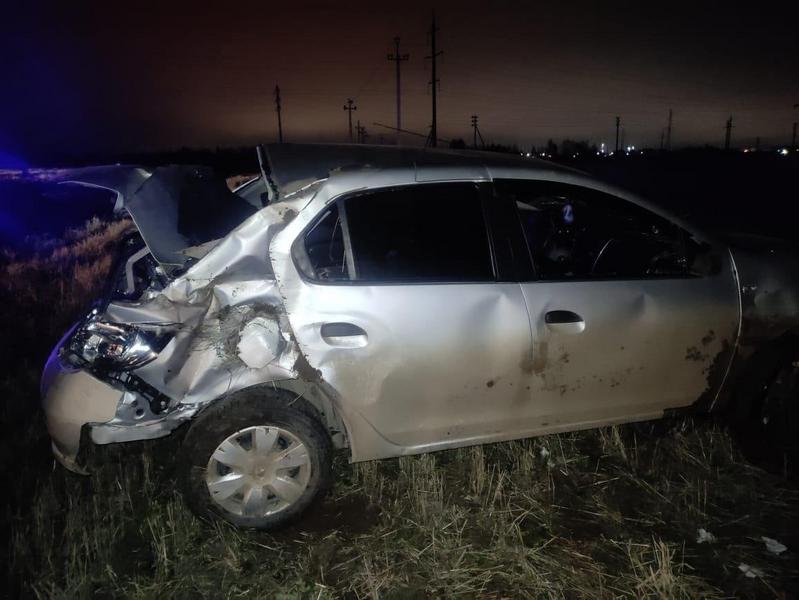 Ремень безопасности спас жизнь женщине, вылетевшей на авто в кювет под Елабугой