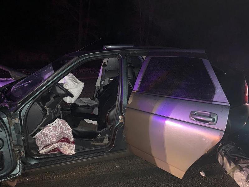 В Лаишевском районе Татарстана после столкновения легковушек погиб пассажир