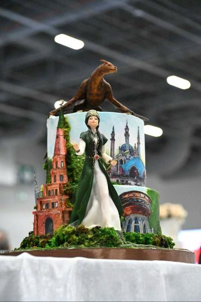 Кондитер из Тюлячей одержала победу в битве шеф-поваров на халяльной выставке в Стамбуле