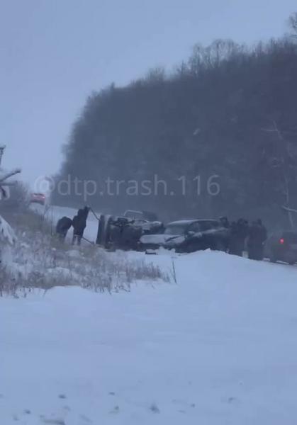 Смертельное ДТП произошло в Татарстане Смертельное ДТП произошло в Татарстане