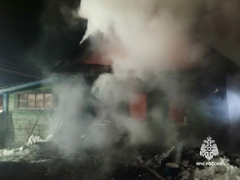 На пожаре в Лаишевском районе погиб инвалид-колясочник