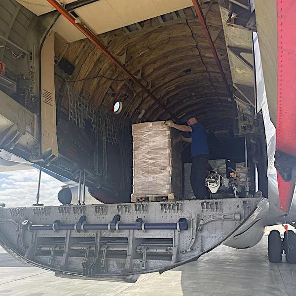 Появились фото прибытия гумпомощи из Татарстана в Газу