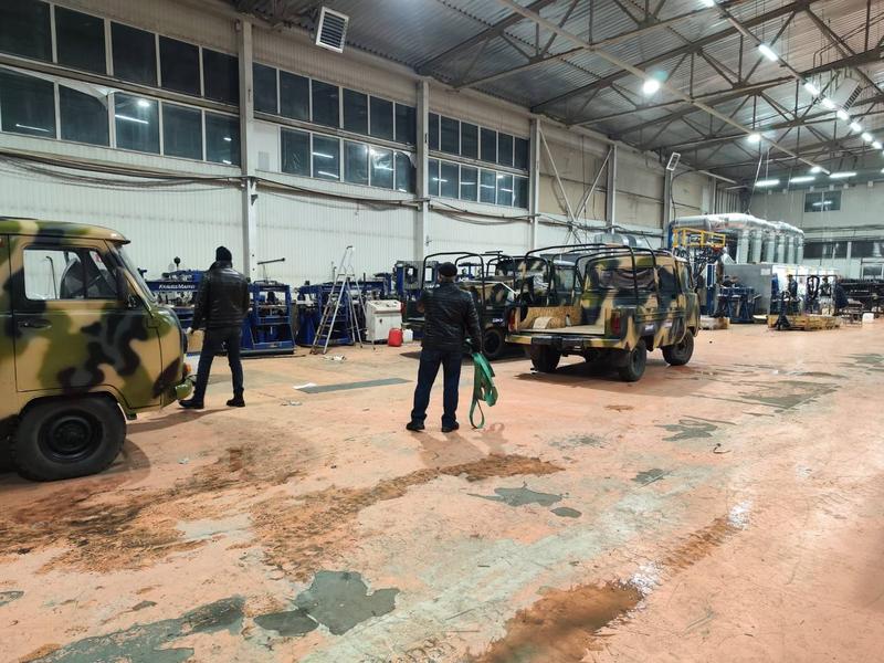 Новые «УАЗы» отправятся в зону СВО из Зеленодольска