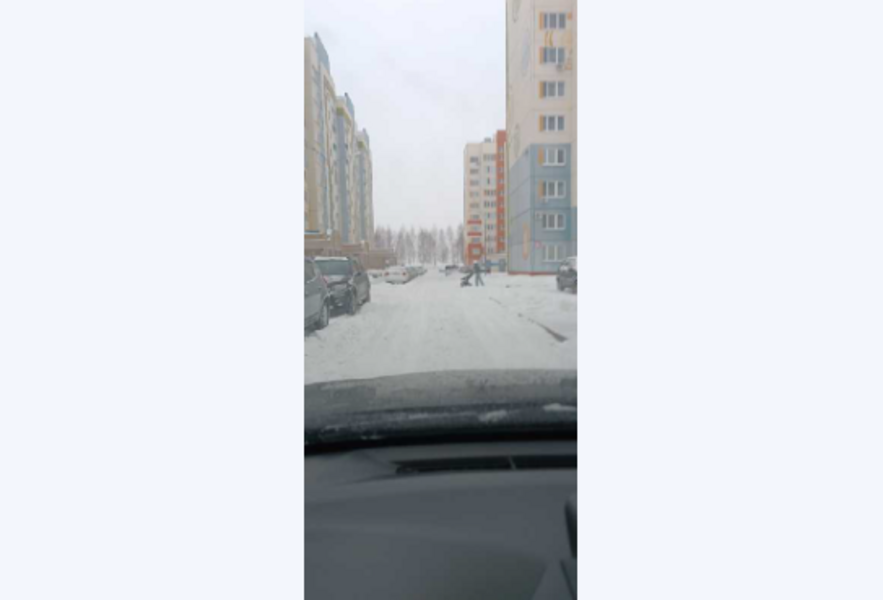 Житель Нижнекамска засыпал «Народный контроль» жалобами на неубранный снег