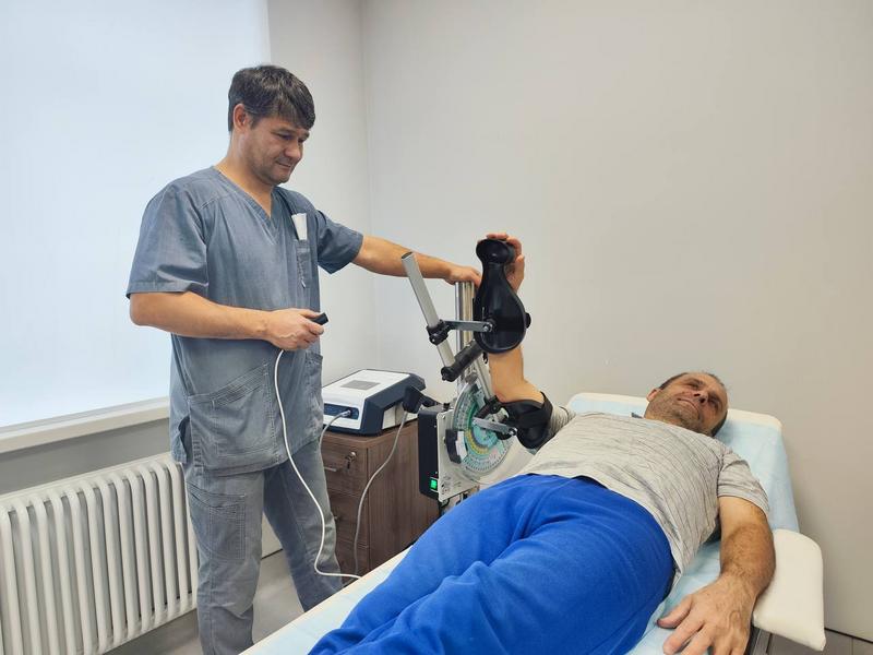 В альметьевскую ЦРБ поступило оборудование для реабилитации пациентов