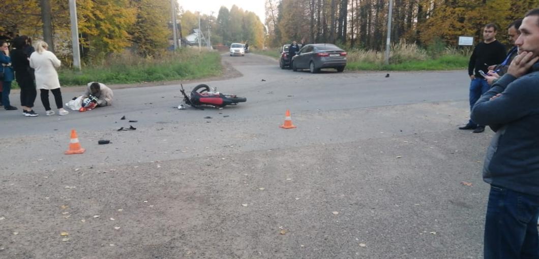 Водитель «Рено» насмерть сбил 14-летнего мотоциклиста в Лаишевском районе