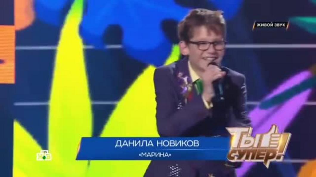 Рустам Минниханов поздравил Данилу Новикова из Мензелинска с полуфиналом шоу «Ты супер!»