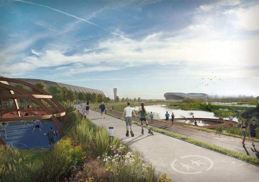 Опубликованы эскизы будущих парков «Манзара» и Спортивный