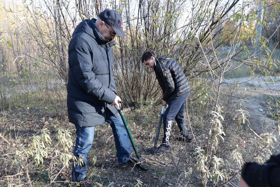 Посвящение первокурсников КФУ прошло на посадке саженцев в Русско-Немецкой Швейцарии