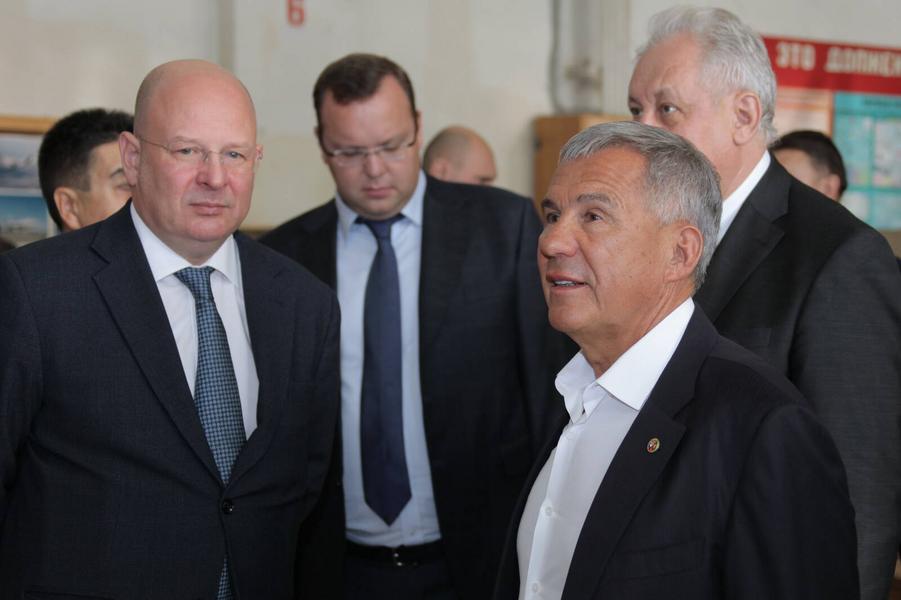 Рустам Минниханов оценил работу ПАО «Туполев» в Москве