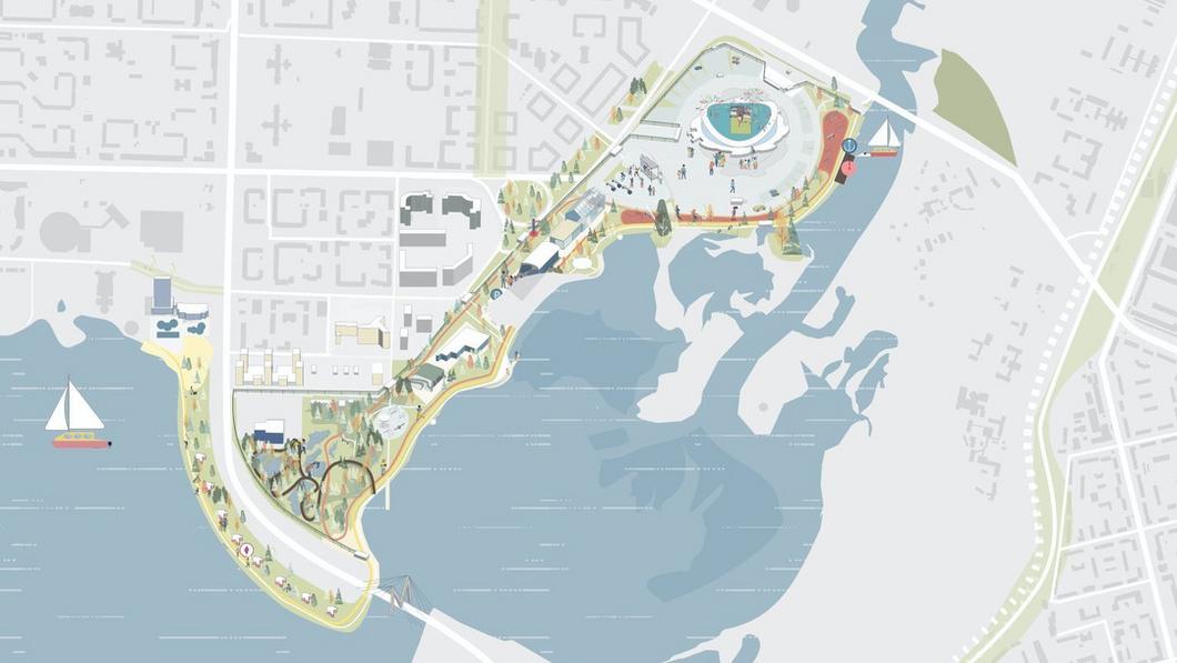 Опубликованы эскизы будущих парков «Манзара» и Спортивный