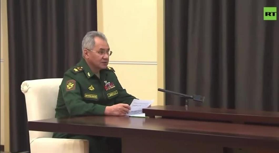 Шойгу сообщил Путину, что частичная мобилизация в России завершена