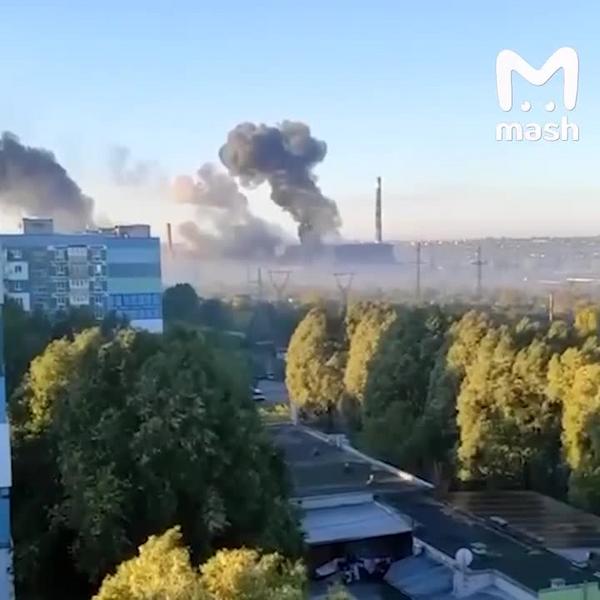 В Киеве взрывами повреждены объекты энергетической инфраструктуры