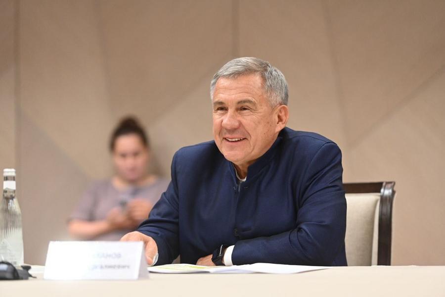 Минниханов встретился с хокимом Ташкентской области Зойиром Мирзаевым