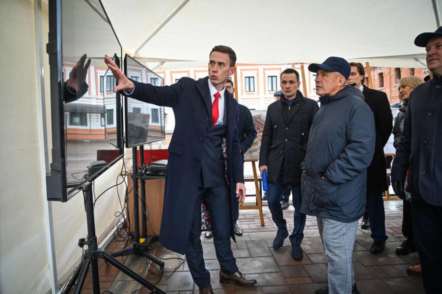 Проект канатной городской дороги «Аэромост» представили Рустаму Минниханову Проект канатной городской дороги «Аэромост» представили Рустаму Минниханову