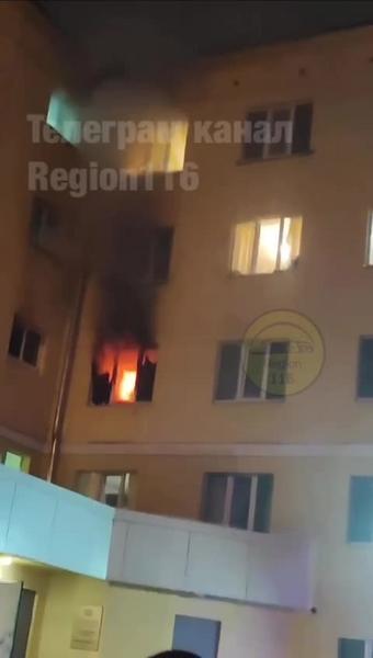 При пожаре в общежитии КФУ спасли 24 человека