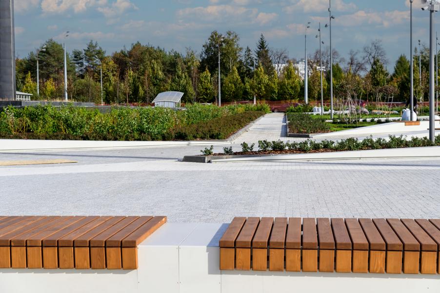 В Казани заканчивается ремонт входной группы в парк Горького