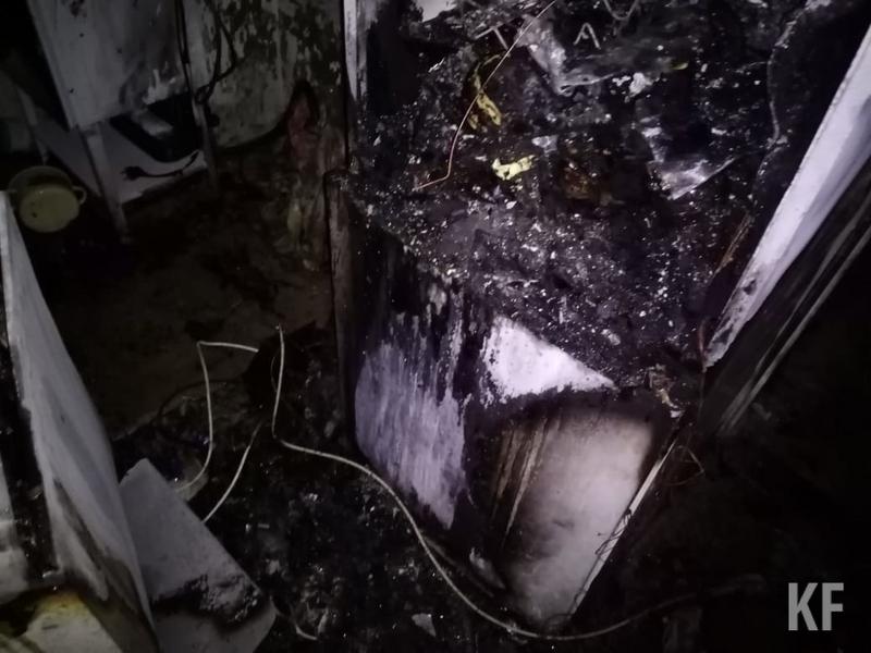 В Нижнекамском районе пожарные от огня спасли дом