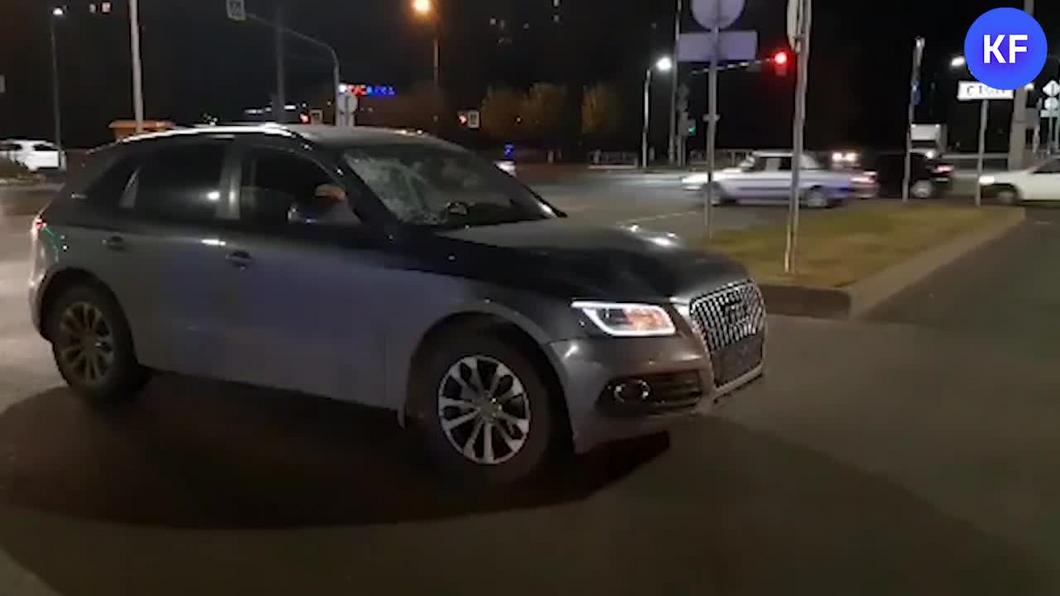 Видео: в Челнах водитель «Ауди Q5» насмерть задавил велосипедиста